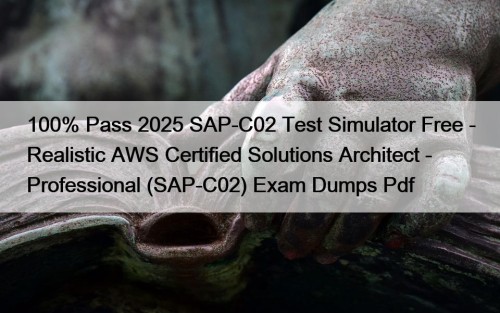 100% Pass 2025 SAP-C02 Test Simulator Free - ...